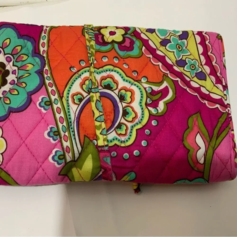 Vera Bradley hanging organizer small make up toiletry